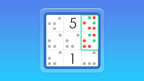 sudoku naked pairs technique